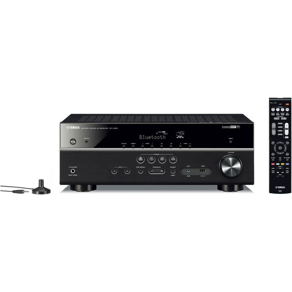 Receiver Yamaha RX-V485 5.1 Bluetooth - HDR - Dolby Vision - Imagem 2