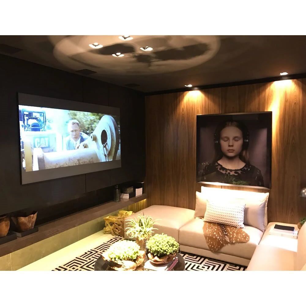 Tela de projeção Fixa Dual Screen - Black Screen - Imagem 2