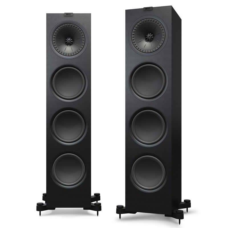 Caixa Torre KEF Q950 Satin Black - Par