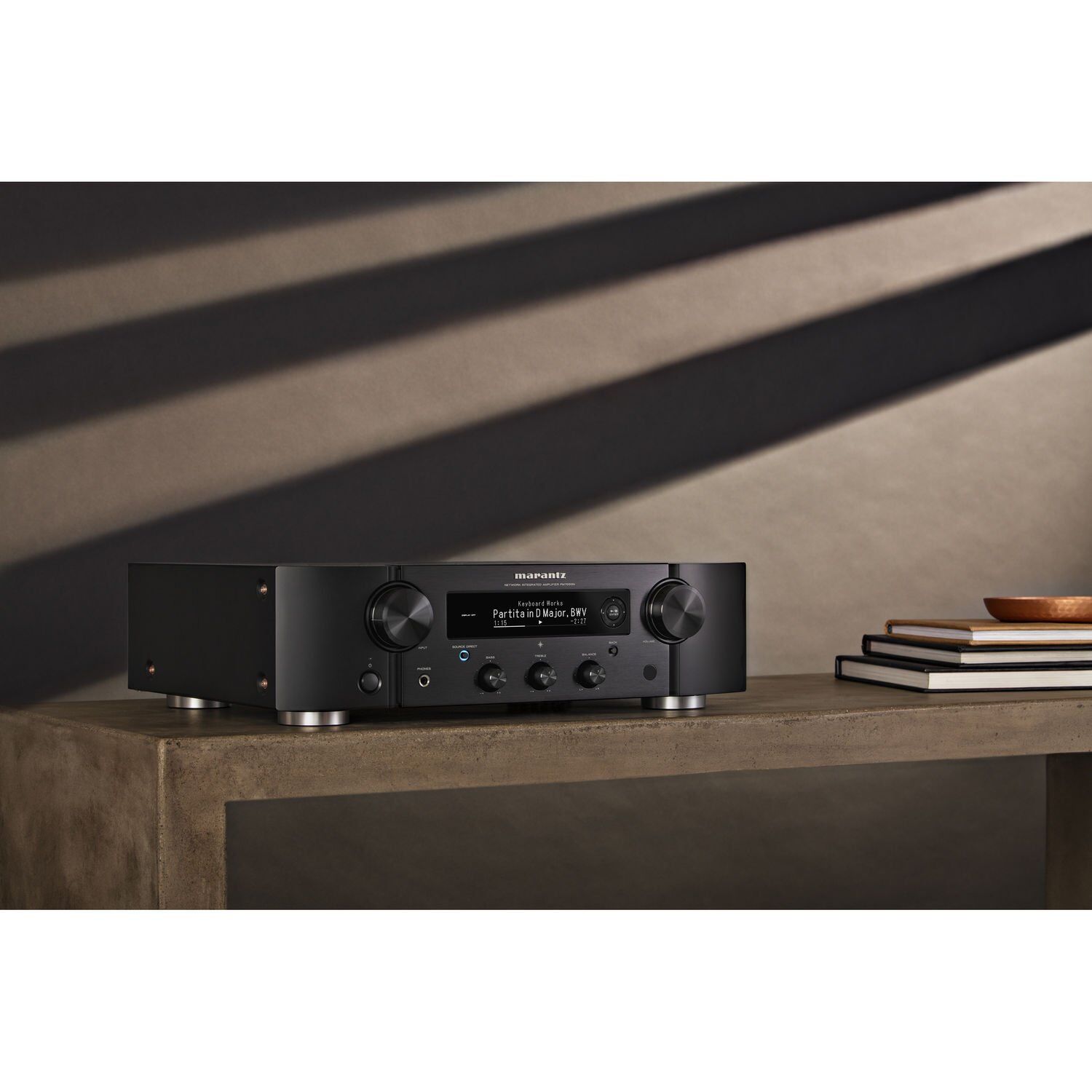 Amplificador integrado Marantz PM7000N Wifi Heos Dac Network - 220V - Imagem 5