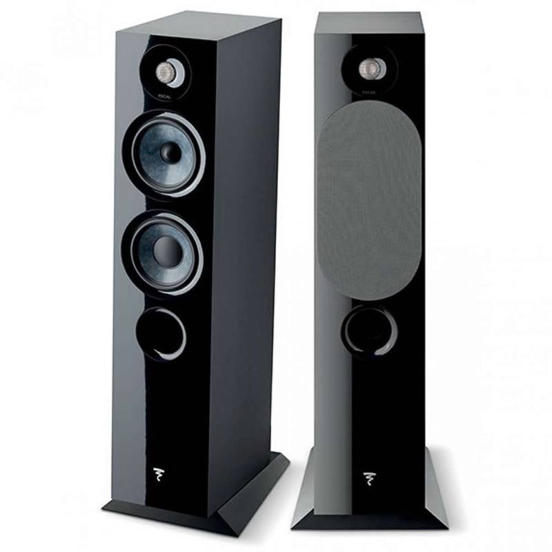 Caixa torre Focal Chora 816 Black - Par