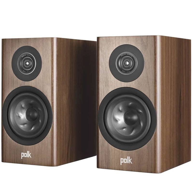 Caixa Bookshelf Polk Audio Reserve R100 Walnut - Par