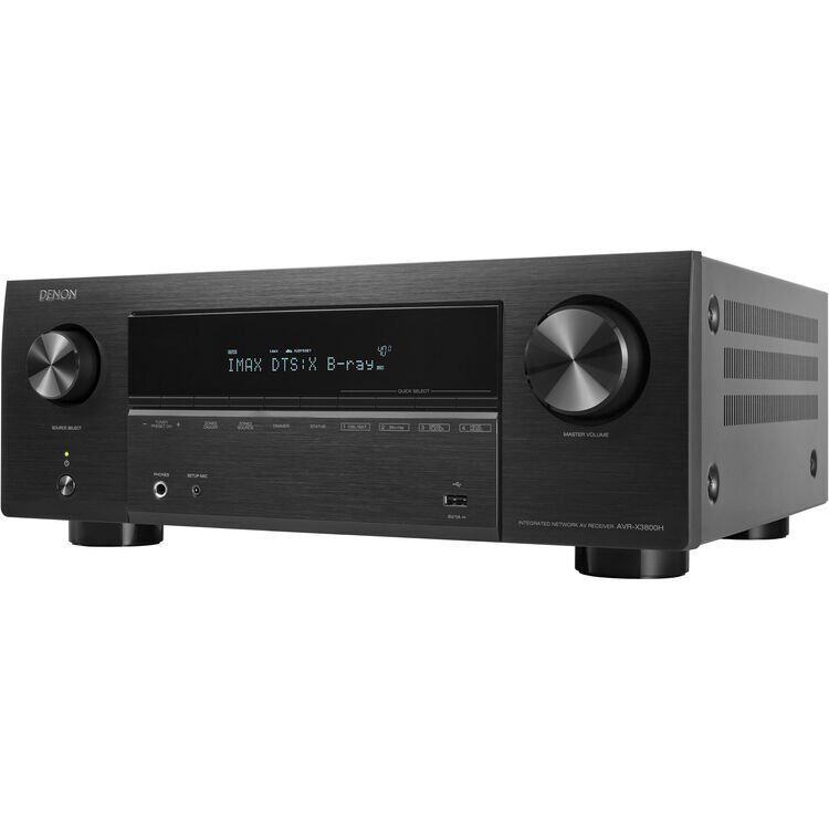 Receiver Denon AVR-X3800H 9.4 8K - Dolby Atmos - Vision - HDR10 eArc - 220V - Imagem 3