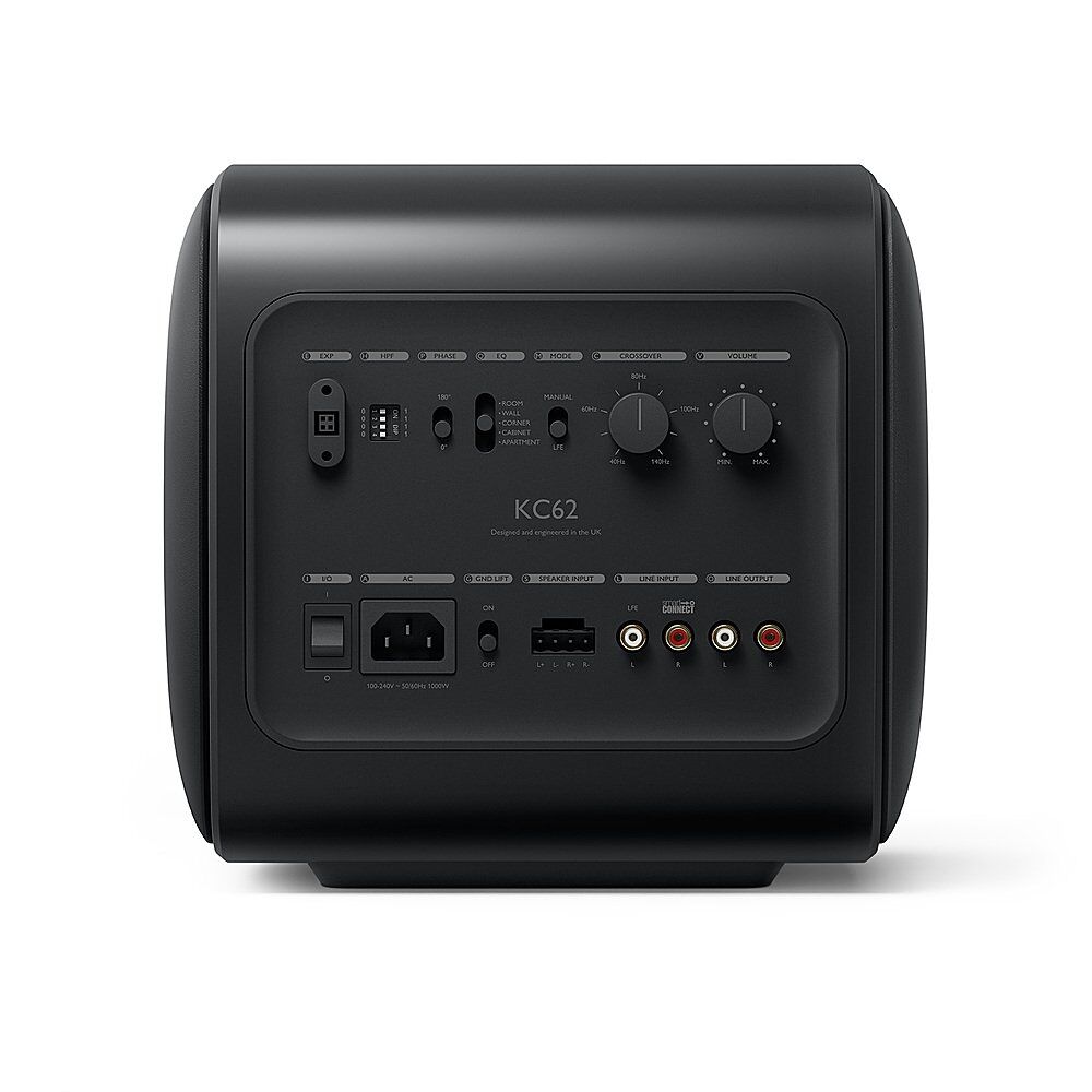 Subwoofer KEF KC62 - 1000W - Carbon Black - Imagem 5