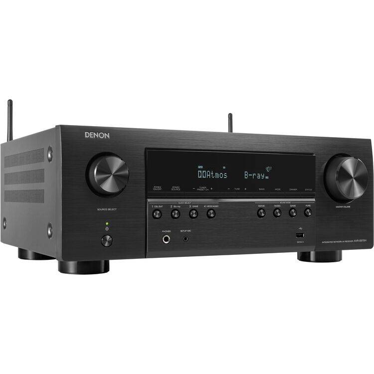 Receiver Denon AVR-S970H 7.2 8K - Dolby Atmos - DTS:X - 110V - Imagem 2