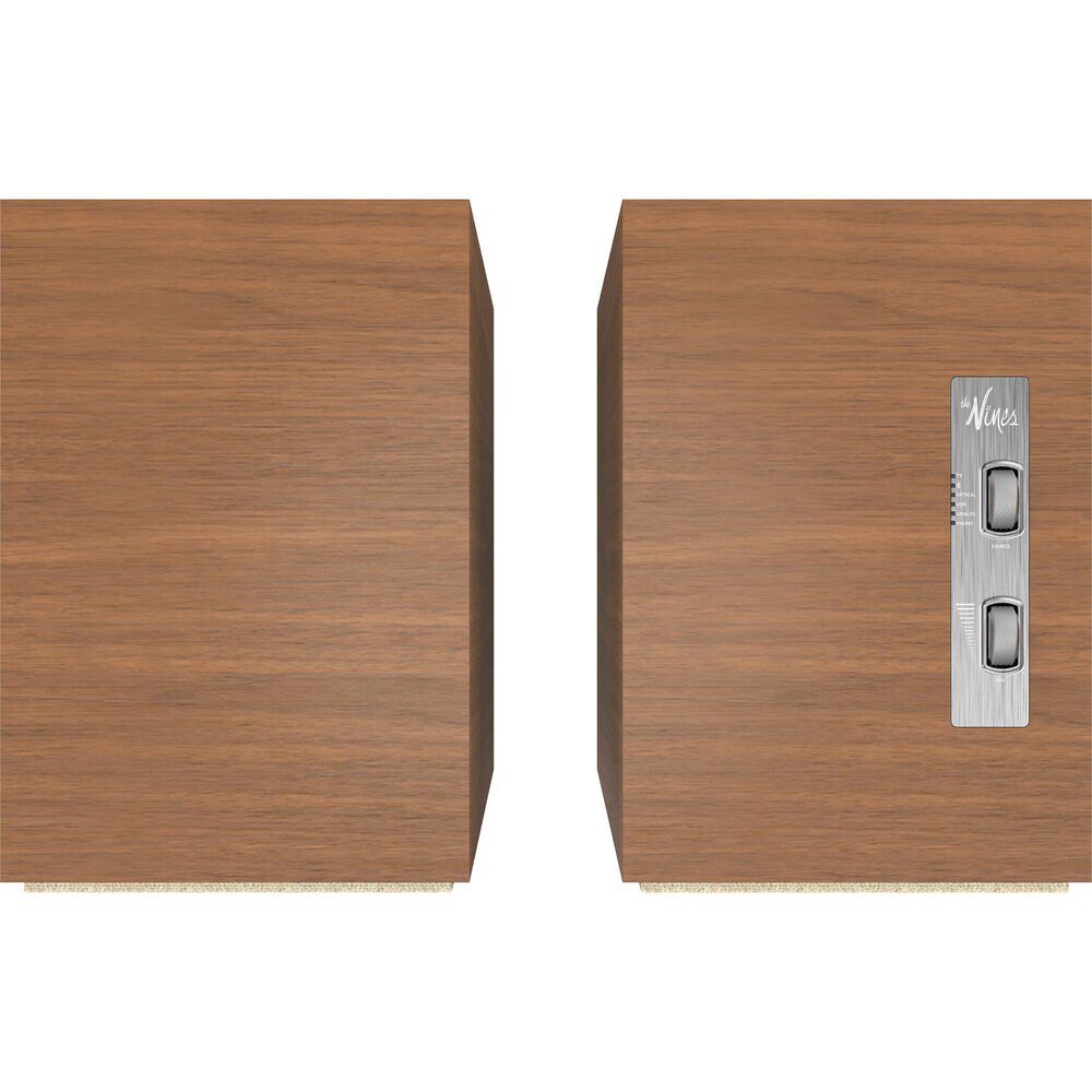 Caixa bookshelf amplificada Klipsch The Nines Walnut - Par - Imagem 6