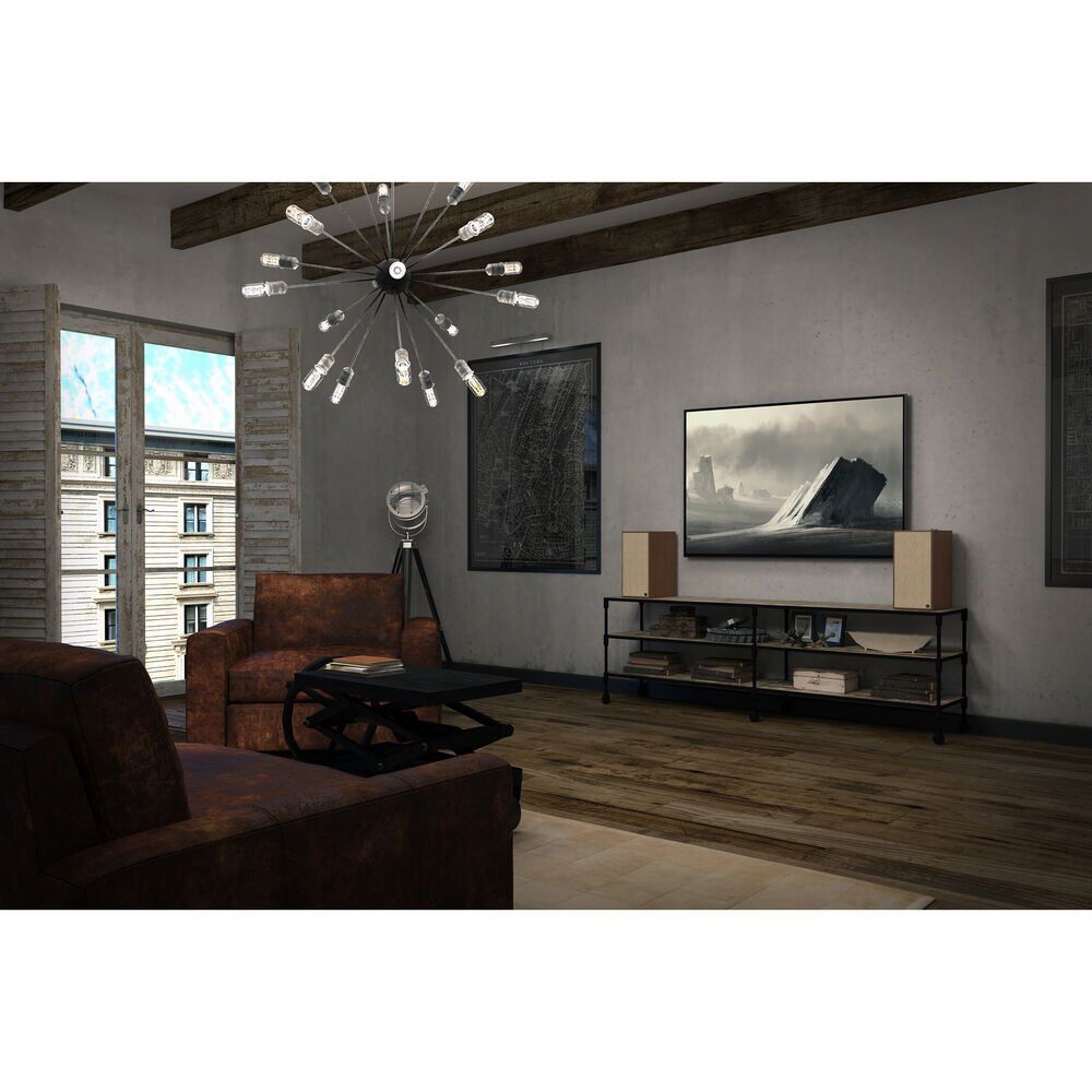 Caixa bookshelf amplificada Klipsch The Nines Walnut - Par - Imagem 9