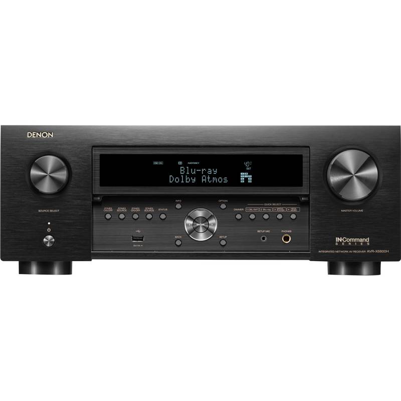 Receiver Denon AVR-X6800H 11.4 - 8K Atmos DiracLive IMAX - Imagem 2