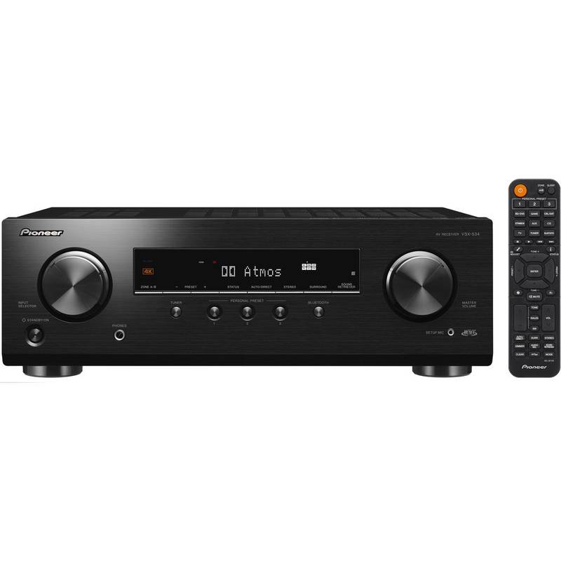 Receiver Pioneer VSX-534 5.2 - 4k Dolby Atmos