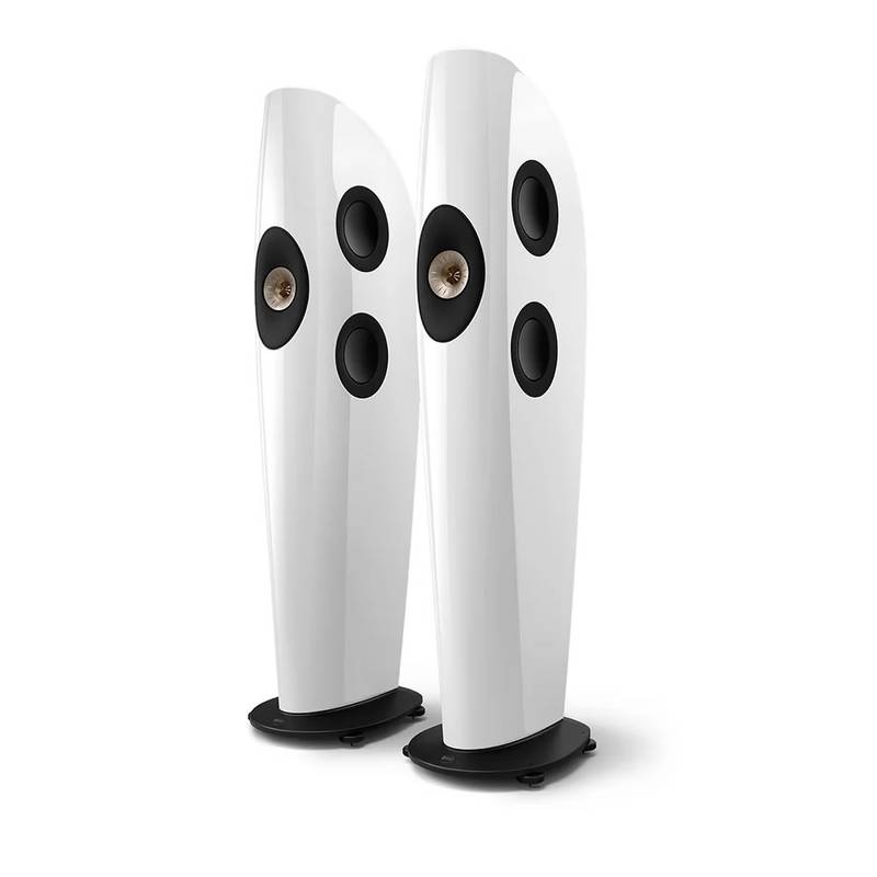 Caixa torre KEF Blade Two Meta - Arctic White - Par